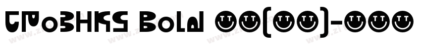 CPo3HKS Bold 粗体(西方)字体转换
